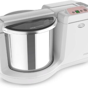 Ultra Mini T Table Top 1.25L Stone Wet Grinder with Atta Kneader & Digital Timer, 110-volt