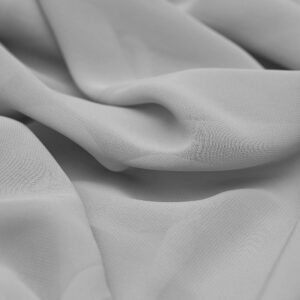 f as in fabric | chiffon fabric | 3 yards | 60" wide | wedding decoration, diy decoration, sheer, drapery (light grey, 3 yards)