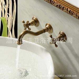 Faucet, Sink Faucet,Brass Brushed Gold Color Brass Single Lever Kitchen Faucet Lavatory Wash Wels Bathroom Bathtub Basin Tap,A540 (Color : A542)