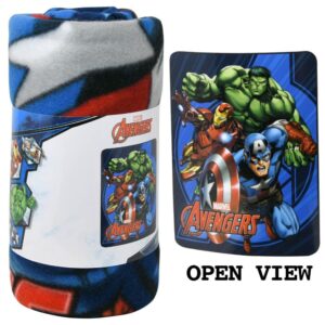 Disney Avengers 45x60 Fleece Throw Blanket