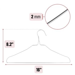 Mr. Pen- Wire Hangers, 20 Pack, Metal Hangers for Clothes, Wire Clothes Hangers, Metal Coat Hangers, Wire Coat Hangers, Hangers Metal Clothes Hanger, Wire Hanger, Metal Hanger