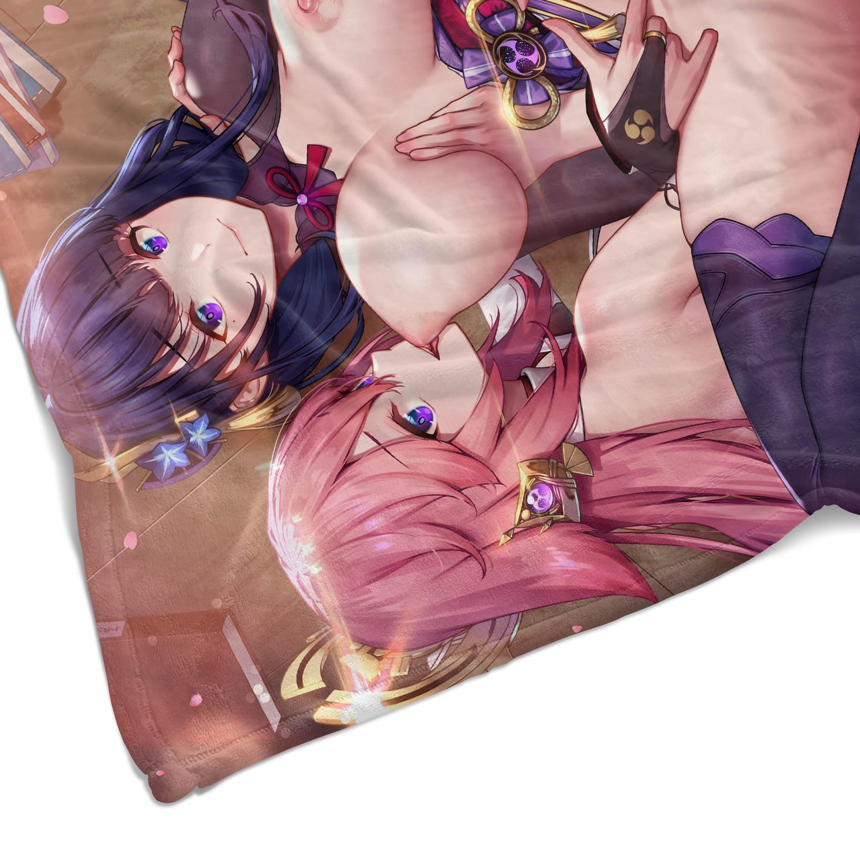 itakkaito Anime Girl Hentai Blankets, Lewd Waifu Ass Oppai Soft Warmer Throw Blankets for All Season, Lightweight Microfiber Flannel Blanket for Home Bed, Sofa & Dorm, 40x50inch