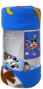 disney 100th 45x60 fleece throw blanket