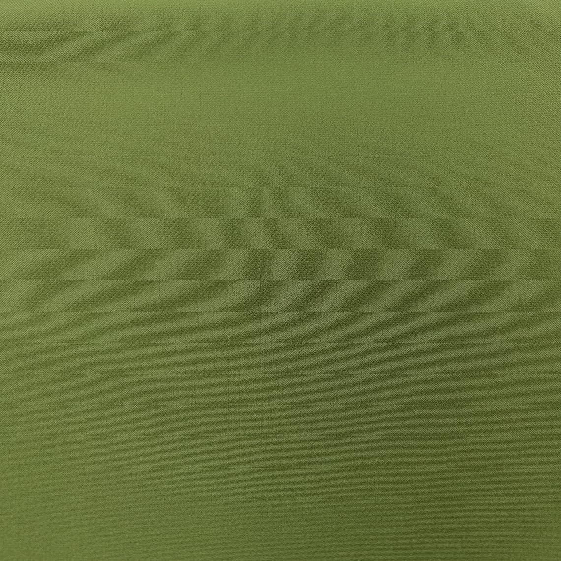 Texco Inc Solid Color Polyester Spandex 4-Way Twill Stretch Work Clothes, Formal Wear, and DIY Projects/Apparel Fabric, Green Moss 3 Yards