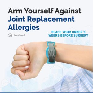 SENSIBAND Metal Allergy Test Band – Test at Home or Anywhere - Tests for Common Metals Used in Piercings & Jewelry - See Your Own Results - Order 3 Weeks Before Surgery.… (Copper)