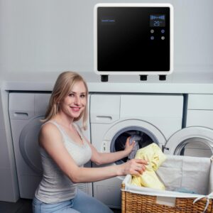 SantiCleana Ozone Laundry Washer System - 2 Outlets! - Stainless Sprayer - Black Hose