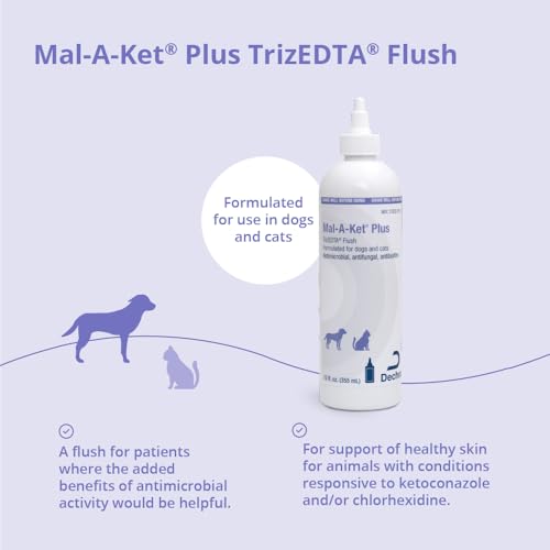 Mal-A-Ket Plus TrizEDTA Flush for Dogs and Cats, 12 oz