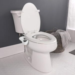 Bio Bidet 7ZSLIMEDGE DRY SlimEdge Bidet Toilet Seat, White