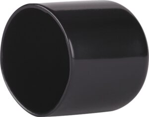 round vinyl caps - 0.207" x 0.500" round vinyl cap (rvc9011) material: black vinyl mocap rvcc9011-5 (qty1030)