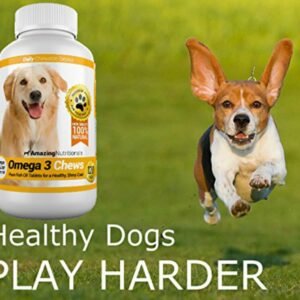 Amazing Turmeric for Dogs and Omega 3 Fish Oil for Dogs Bundle