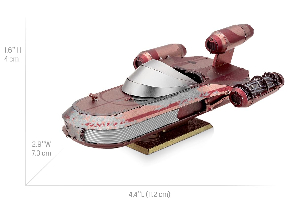 Metal Earth Star Wars X-34 Landspeeder 3D Metal Model Kit Fascinations