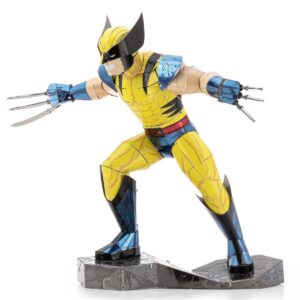 metal earth x-men wolverine 3d metal model kit fascinations