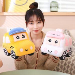 3D Cartoon Ambulance Throw Pillow Hugging Ambulance Plush Ambulance Stuffed Animal Toys Ambulance Pillow Sofa Cushion Ambulance Gift for Kids Or Lovers In Valentine's Day, Christmas or Birthday