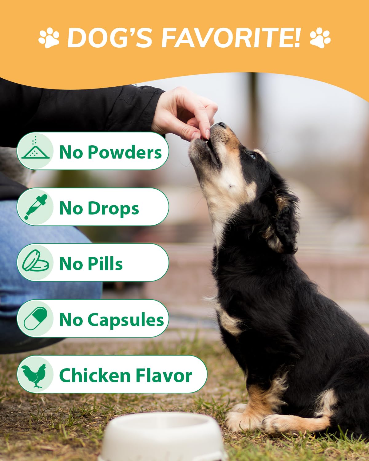 Probiotics Chews for Dogs with Prebiotic & Digestive Enzymes,Support Gut Health, Digestion, Immunity, Relief Seasonal Allergies, Diarrhea, Constipation (Chicken Flavor / 120 Chews)