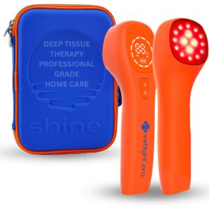 shine vetlight® pro portable red light device for pet wellness - professional-grade therapy for home use