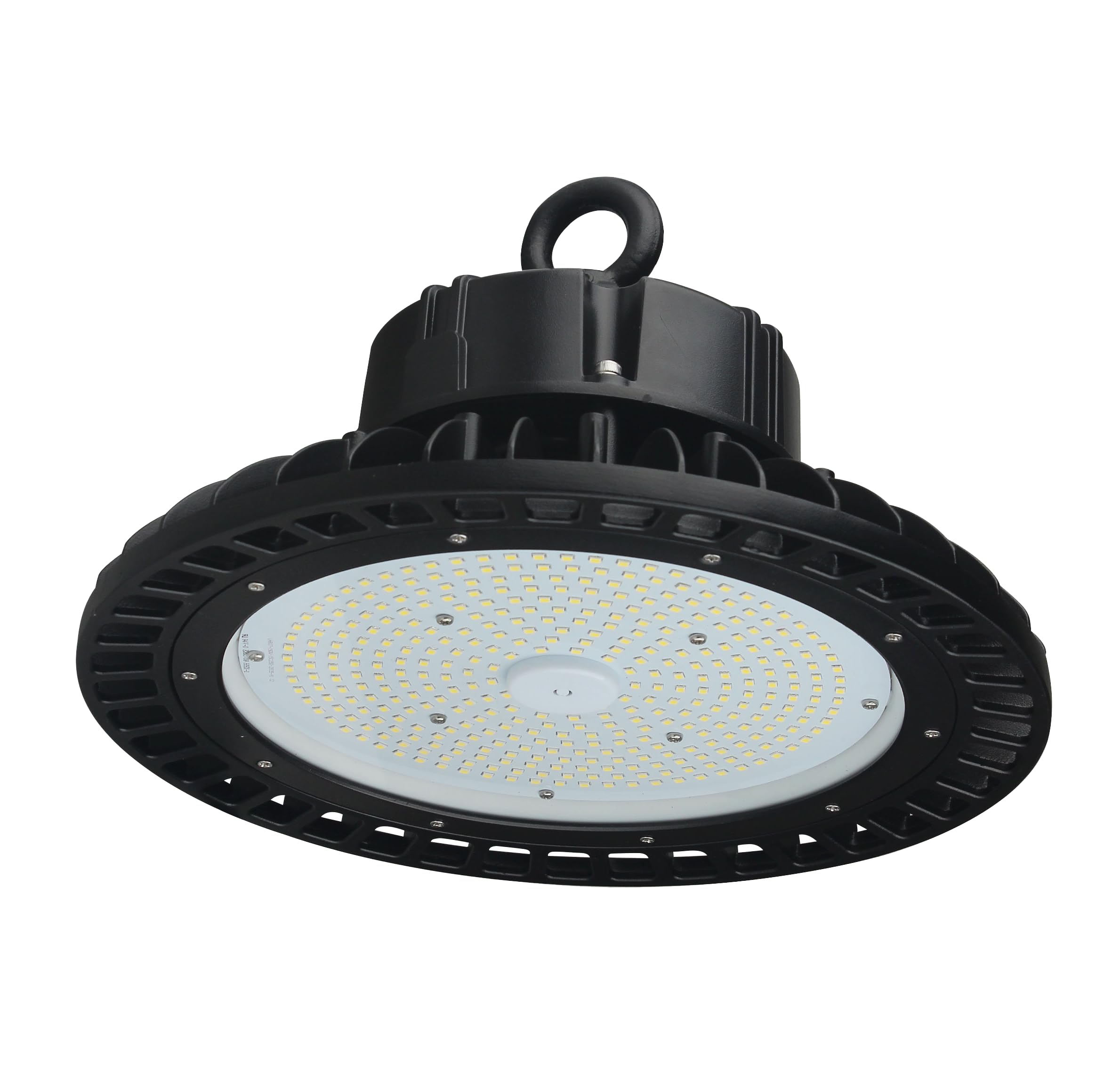 240W UFO LED High Bay Light for Warehouses, Gyms, C-Stores, 27000 Lumens, 5700K, Black, UL DLC Listed