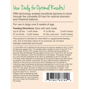 NaturVet – Glucosamine DS Plus - Level 2 Moderate Care – Supports Healthy Hip & Joint Function – 70 Soft Chews & Advanced Probiotics and Enzymes Supplement, Plus Vet Strength Probiotic 70 Soft Chews