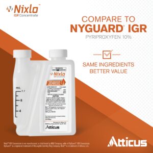 Nixlo IGR Concentrate (140 ML) by Atticus - Compare to NyGuard - Pyriproxyfen 10%