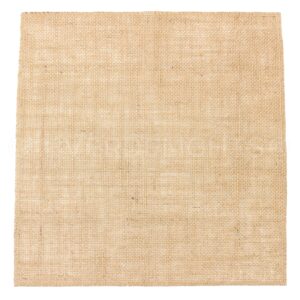 CleverDelights 12 Inch Burlap Squares - 4 Pack - Premium Jute Burlap Fabric - Finished Edges - 12" x 12"