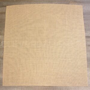 CleverDelights 36 Inch Burlap Squares - 4 Pack - Premium Jute Burlap Fabric - Finished Edges - 36" x 36"