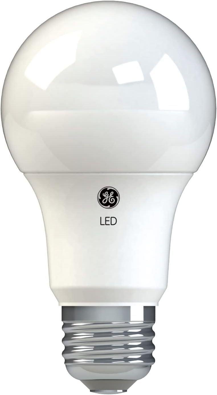 GE Classic LED Light Bulbs, 40 Watt Eqv, Daylight, A19 Standard Bulbs (8 Pack)