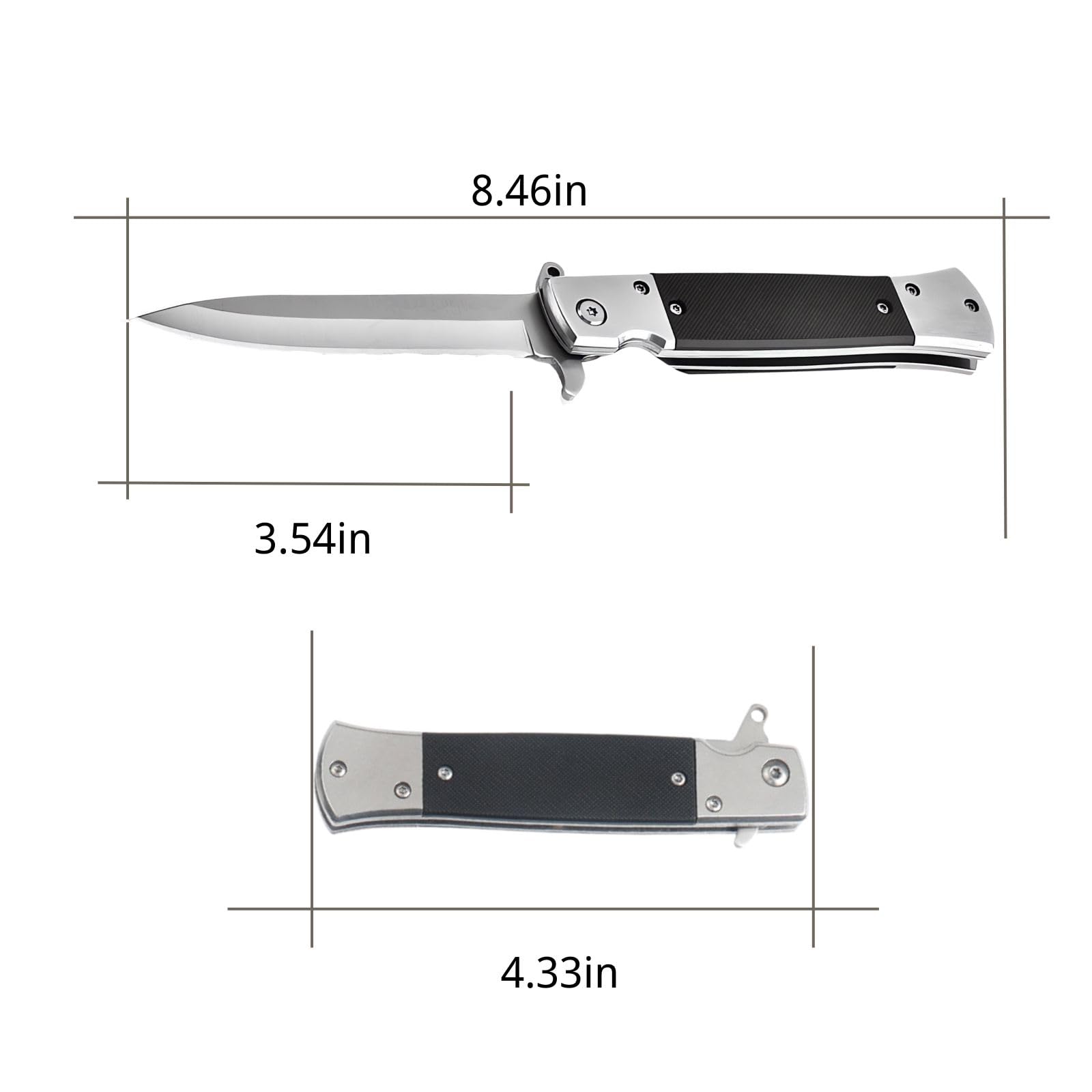 CHJIANAO Pocket Knives & Folding Knives,Pocket Knife for Men,Multitool Tactical Knife,Edc Knife,Small Pocket Knife with Clip,Cool Gadgets for Hunting,Survival