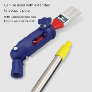 Paint Edger Brush Extender Paint Roller Extension Pole 3.6ft Gripper Paint Edger Tool for Wall Corner Painting Painting Tool Wall Detail Decoration Handle Tool