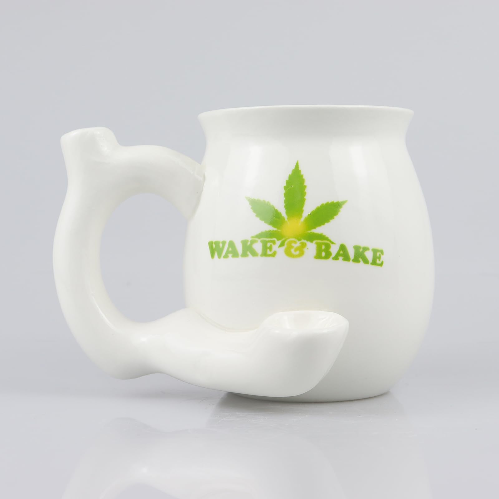 ISTOOLL Wake Coffee Mug Novelty Bake Coffee Cup for Halloween Christmas Birthday Party Gift