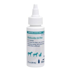 malacetic ultra otic cleanser for dogs, cats and horses, 2 oz