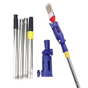 paint edger brush extender paint roller extension pole 3.6ft gripper paint edger tool for wall corner painting painting tool wall detail decoration handle tool