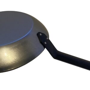 KIR Equipment Frying Pan Nonstick Skillet 9.5": Carbon Steel Cookware Fry Pan without PFAs, Toxin Free & Healthy Alternative for Stove or Oven