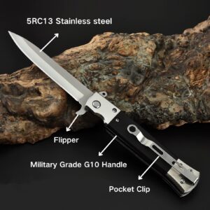 CHJIANAO Pocket Knives & Folding Knives,Pocket Knife for Men,Multitool Tactical Knife,Edc Knife,Small Pocket Knife with Clip,Cool Gadgets for Hunting,Survival