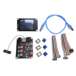 bibablyke mks dlc32 v21 cnc motherboard grbl 32bits offline controller ts35-r 3d engraver machine upgrade- pcb