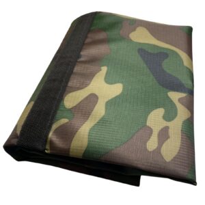 LINNTEAU 2 Packs 150L Camouflage Extra Large Moving Bags, Heavy Duty Storage Bags, 600D Oxford Cloth Wrap Around Handles Double Zipper, Waterproof Reusable Convenient (150L - 2 Packs)