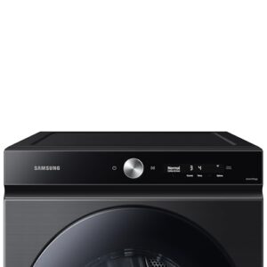 Samsung DVE53BB8700VA3 Bespoke 7.6 cu. ft. Ultra Capacity Super Speed Dry and AI Smart Dial Electric Dryer, Brushed Black