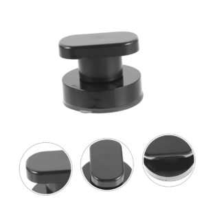 KALLORY Dressers Kitchen Cabinet Knobs Kitchen Cabinet Handles Suction Cup Handle Shower Bars Safety Suction Cup Grab Bar Armrest Dressing Table Door Handle No Punching Cabinet Door Black