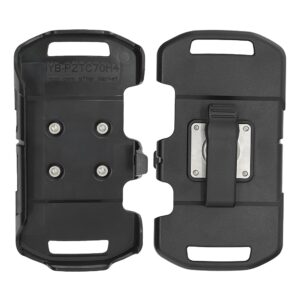 scanner rigid holster for zebra tc7x tc70 tc72 tc75 barcode scanner handheld mobile computer, with rugged rotating belt clip (sg-tc7x-rhlstr1-01)