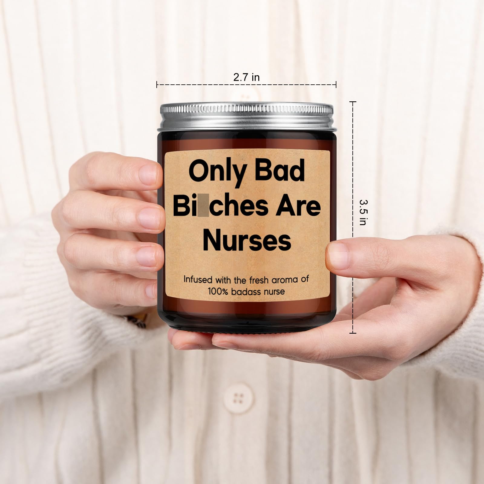 GSPY Nurse Candle - Nurse Gifts for Women - Funny Nurse Gifts, RN Gifts for Nurses, Nursing Graduation Gifts for Her - Nursing School, Christmas, Nursing Gifts for New Nurses, Nursing Students