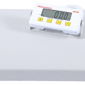 Helsevesen Large Platform Bariatric Scale, 17.75 in/40 cm -700 lb Capacity, Professional Physician Scale W/Remote Display, Wrestling Scale, Fitness & Athletic Scales