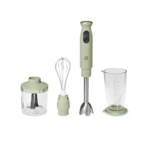 blender with 500ml chopper and 700ml measuring cup, sage green by drew barrymore blender smoothie portable