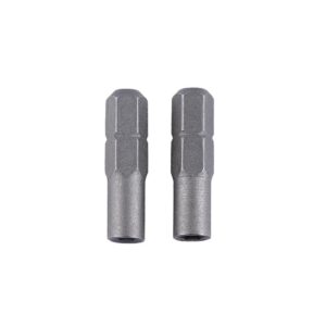 TorSor 3 Pack Screw Driver Bit Adapter Standard 6.35mm 1/4" Outside To System 4mm Inside Micro Bit Hex Socket Shank for Manual Electric Tool Adaptor Holder Precision Bits Set Screwdriver Converter