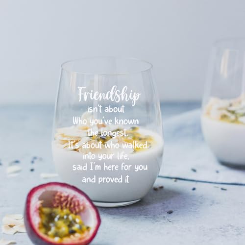 Bestt Friend Gifts For Women,Christmas Gifts for Women Friend,Friendship Gifts for Women Friends,Birthday Gifts for Best Friend,Unique Friend Gifts For Sister Bestie Female Wine Glass