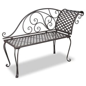 dyrjdjwidhw patio chaise outdoor cocktail table set,outdoor furniture couch,wicker patio furniture no assembly,patio storage ottoman,lounge 50.4" steel antique brown