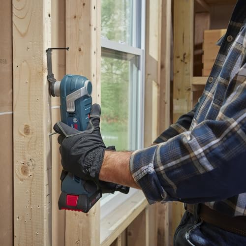 BOSCH GOP18V-34N 18V Brushless StarlockPlus Oscillating Multi-Tool Bare Tool, Cordless, Variable Speed, with 1-1/4 In. Bi-Metal Plunge Cut Blade