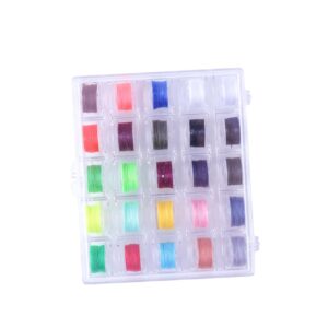 tehaux home sewing machines 25 pcs bobbin case bobbin winder bobbin thread bobbin storage bobbin holder high speed home sewing machine