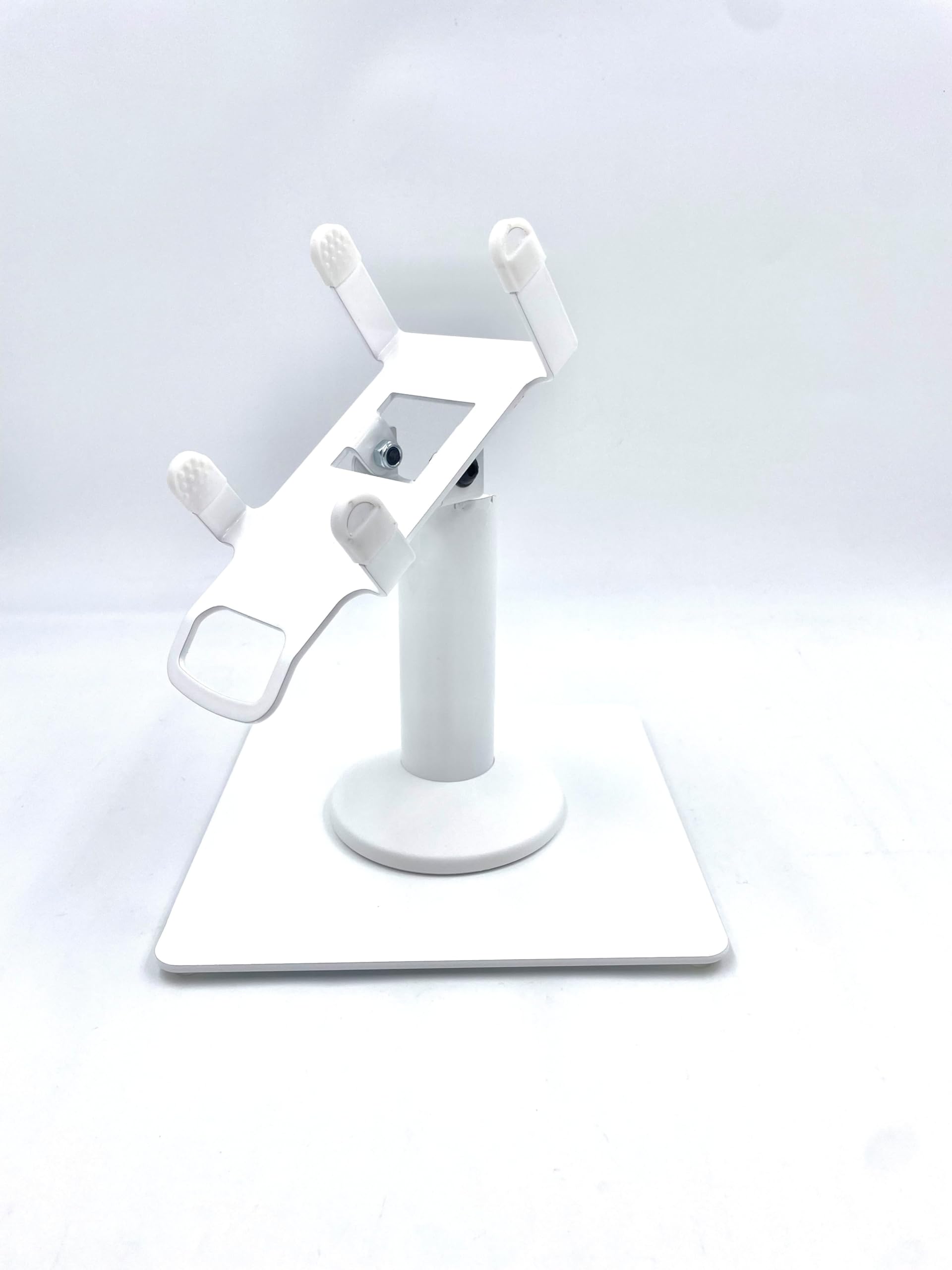 Clover Flex 3 / Flex 4 Freestanding Swivel and Tilt Stand with Square Plate (White)