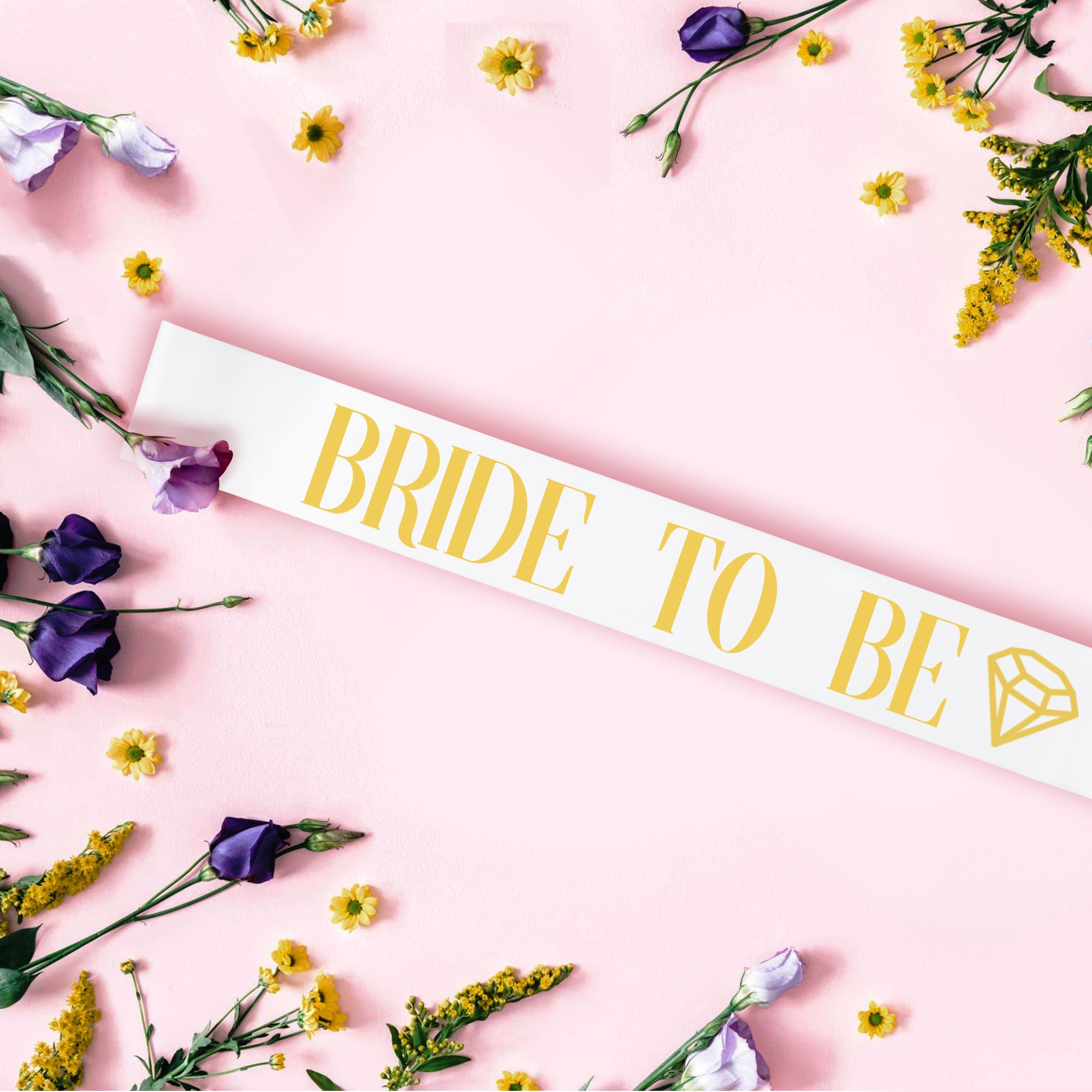 Yyaiyzd 12pcs Bachelorette Party Sashes for Bride to Be and Bridesmaid Decorations, Bridal Shower Engagement Wedding Party Favors for Bride Tribe Maid of Honor