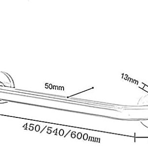Anti Slip Shower Grab Bar Handle, Shower Safety Handle,Bath Grab Bar,Home Care,Toilet, Kitchen,Stairway Handrail,Bathroom Grab Bar Anti-Fall Antirust