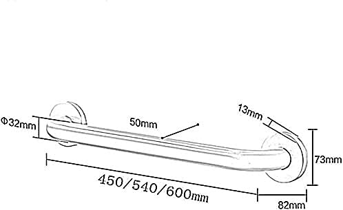 Anti Slip Shower Grab Bar Handle, Shower Safety Handle,Bath Grab Bar,Home Care,Toilet, Kitchen,Stairway Handrail,Bathroom Grab Bar Anti-Fall Antirust
