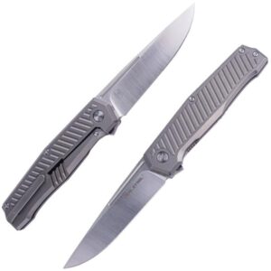 Real Steel Rokot Premium Pocket Knife - S35VN Blade & TC-4 Handle-Perfect for Everyday Tasks - Titanium